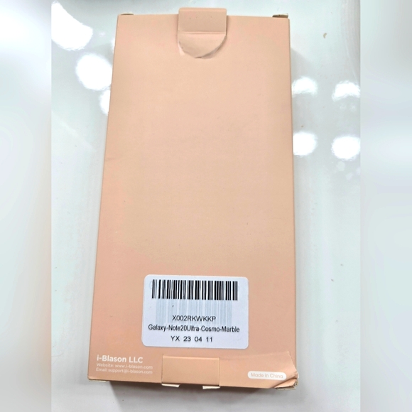 NIB-Galaxy Note 20 Ultra I-Blason Cosmo Marble Cell Phone Case - Picture 7 of 7